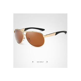 Men Double Shaded Metal Frame Sunglass - C12515USG