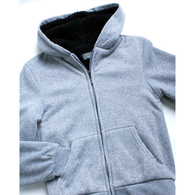 Boys’ Sweatshirt Fleece Zip Up Jacket Hoodie ZB136