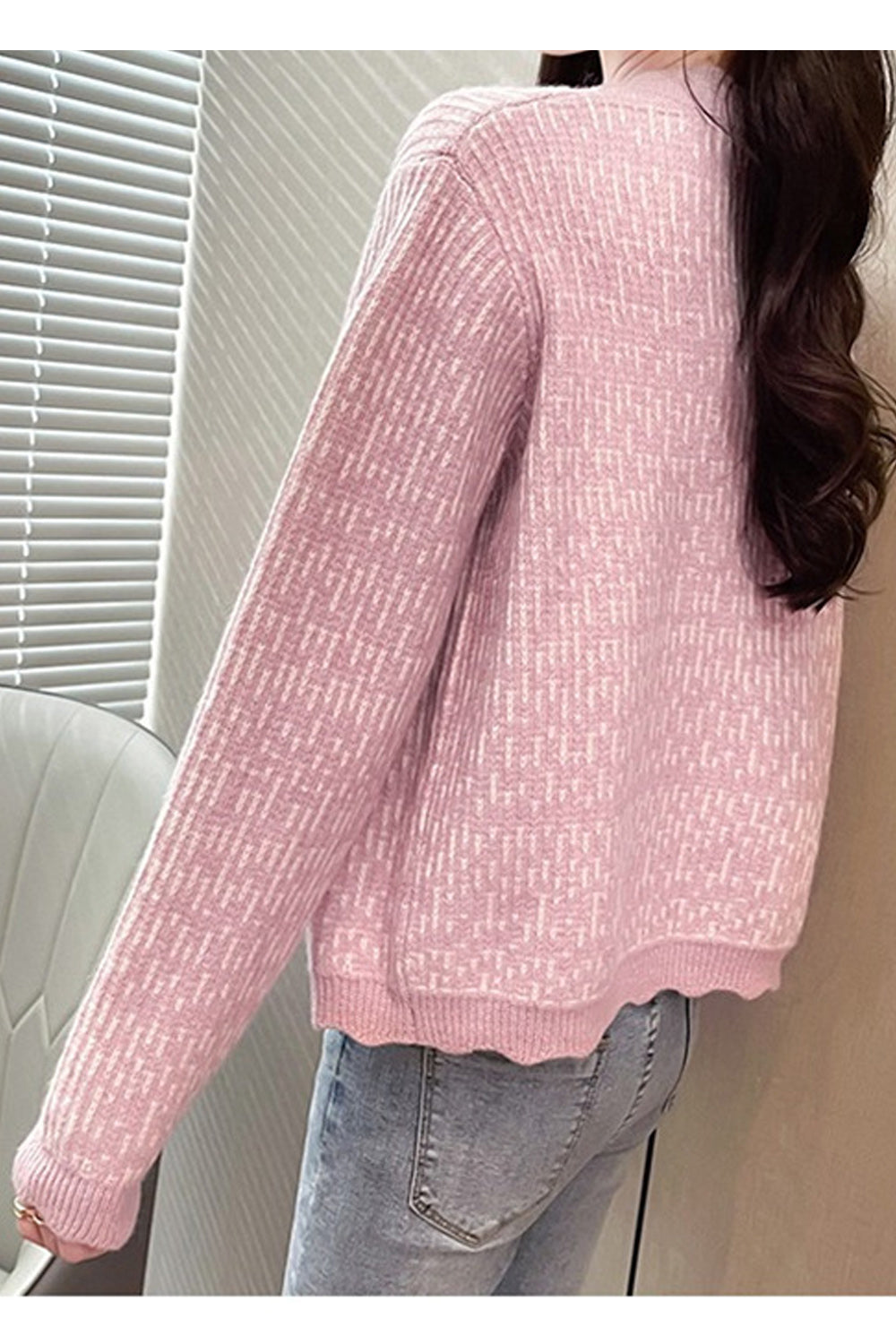 Women Solid Color Long Sleeve Gorgeous Cardigan - WC25190