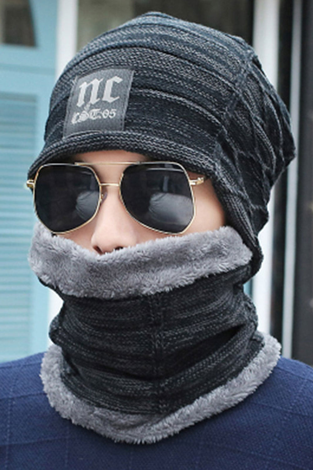 Men Cozy Winter Casual Wearing Soft Elegant Knitted Hat - MKH95598