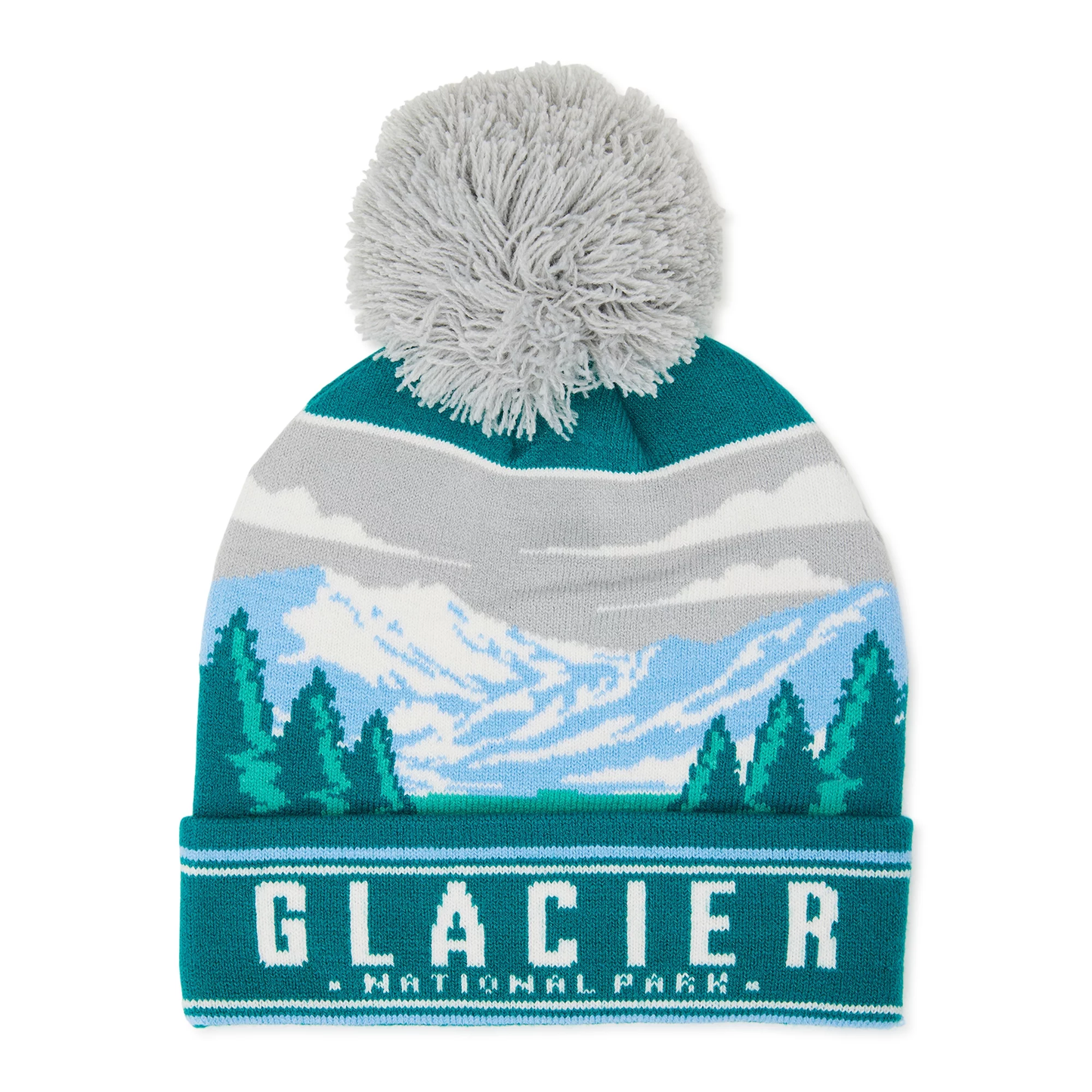 Women's National Parks Beanie Hat with Pom Pom ZB096