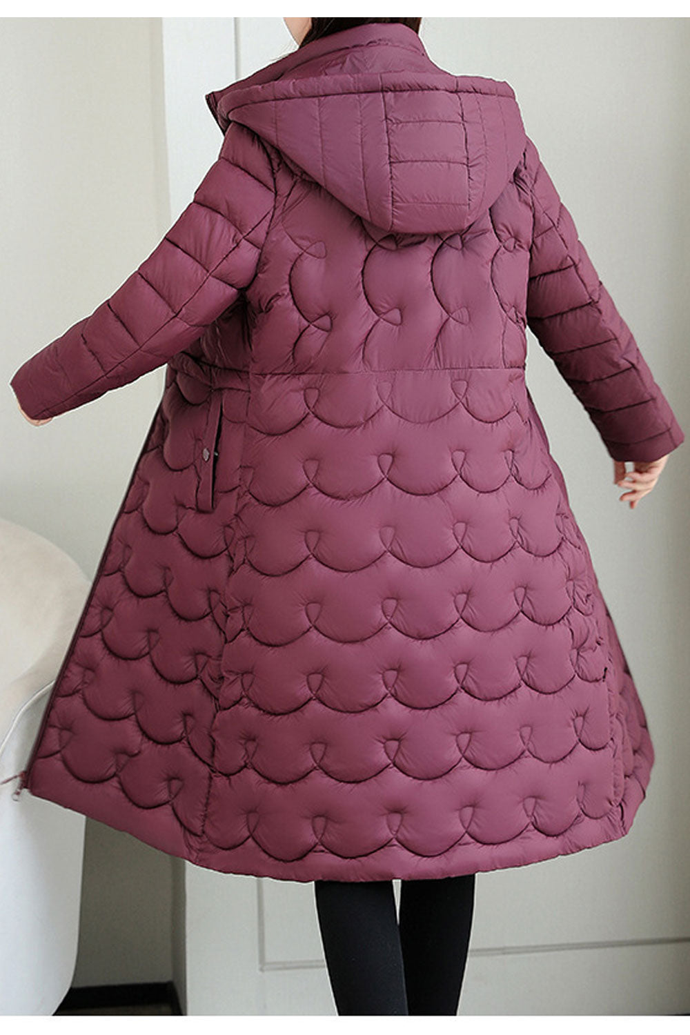 Women Cute Padded Winter Jacket - WJC23435