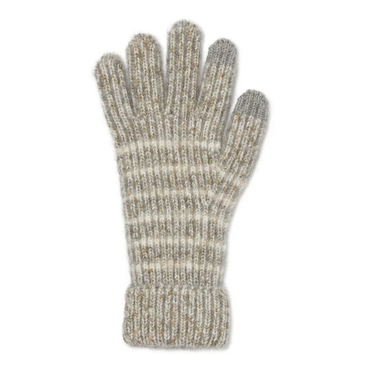 Women's Stripe Knit Gloves - ZB053