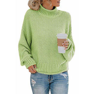 Women Beautiful Solid Color Warm Sweater    WSTC24168