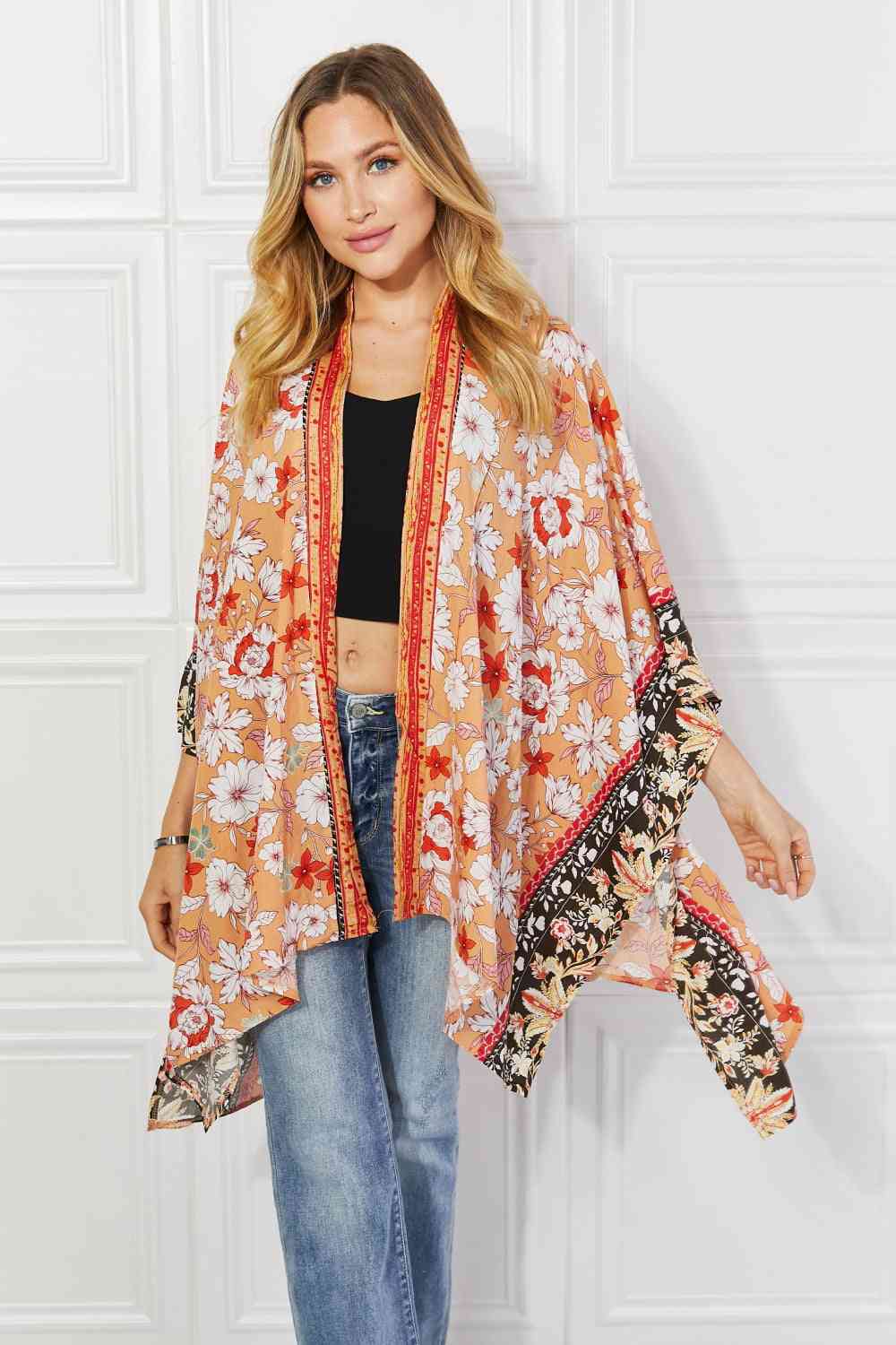 Justin Taylor Peachy Keen Cover-Up cardigan