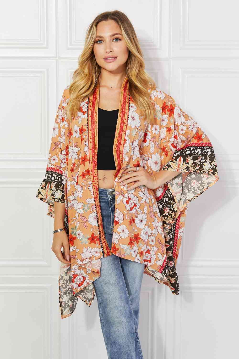 Justin Taylor Peachy Keen Cover-Up cardigan