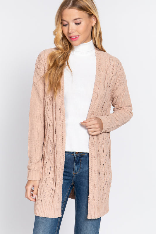 Women's Chenille Sweater Cardigan