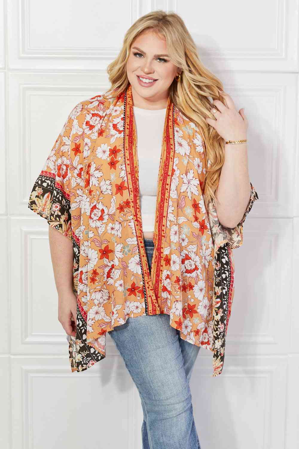 Justin Taylor Peachy Keen Cover-Up cardigan